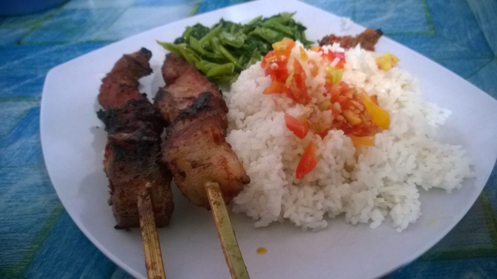 A simple lunch in manado